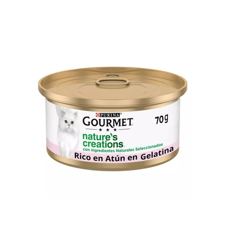 70 g Gourmet Nature's Creations Atum e Gambas em Gelatina lata para gatos,  Imagem número 1 70 g Gourmet Nature's Creations Atum e Gambas em Gelatina lata para gatos, , large Imagem número 1