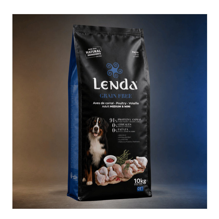 10 kg Lenda Grain Free Ra&ccedil;&atilde;o de Peru e Pato para c&atilde;es, , large Imagem n&uacute;mero 2