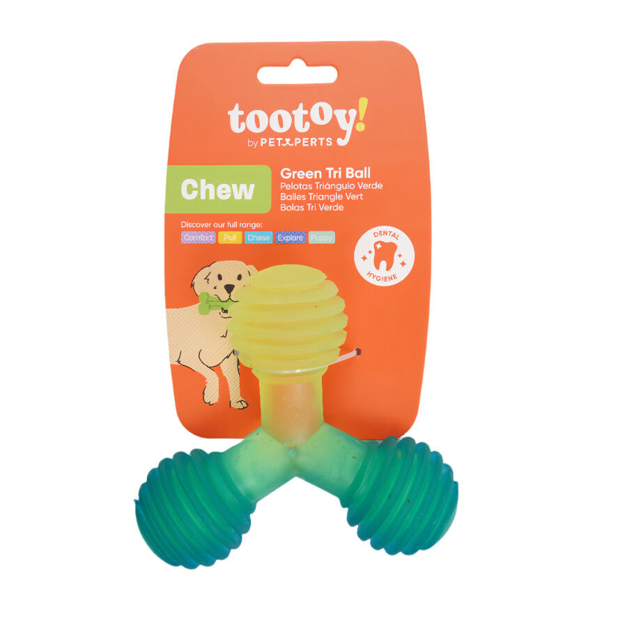 Tootoy! Chew Mordedor bola tripla para c&atilde;es, , large Imagem n&uacute;mero 7