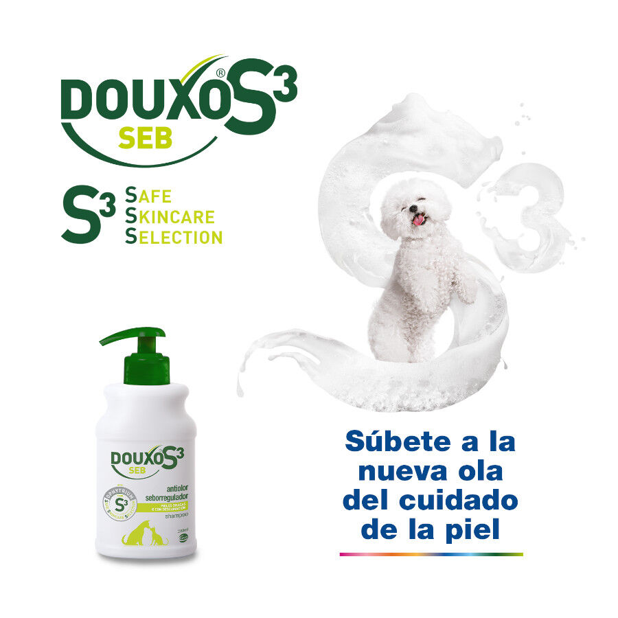 Douxo S3 Seb Shampoo Pele Oleosa para c&atilde;es e gatos , , large Imagem n&uacute;mero 5