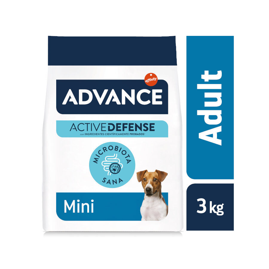 Advance Active Defense Mini Adult Frango e Arroz ra&ccedil;&atilde;o para c&atilde;es, , large Imagem n&uacute;mero 2
