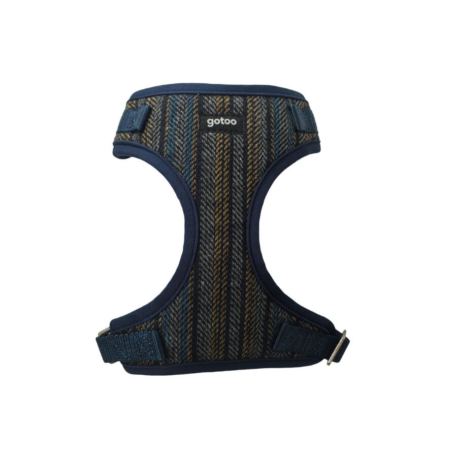 Gotoo Arn&ecirc;s tipo camisola Tweed azul para c&atilde;es, , large Imagem n&uacute;mero 1