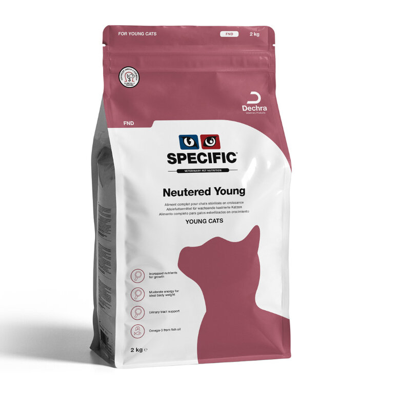 400 g Specific Young FND Neutered ração para gatos,  Imagem número 1 400 g Specific Young FND Neutered ração para gatos, , large Imagem número 1
