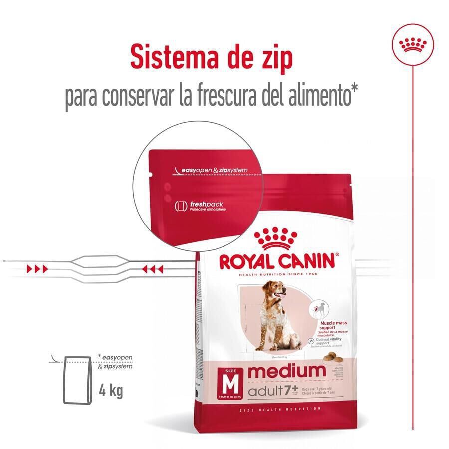 15 kg Royal Canin Medium 7+ Adult ra&ccedil;&atilde;o para c&atilde;es seniores, , large Imagem n&uacute;mero 4
