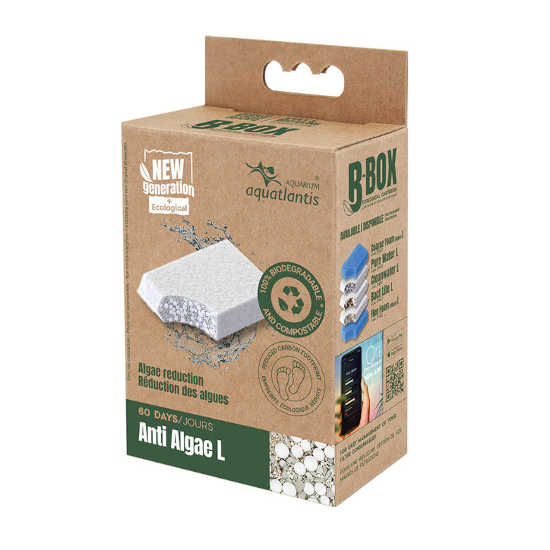 Aquatlantis B-Box Filtro Antialgas para aquários,  Imagem número 2 Aquatlantis B-Box Filtro Antialgas para aquários, , large Imagem número 2