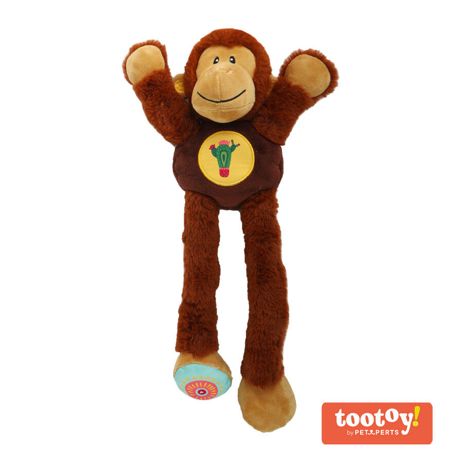 Tootoy! Comfort Twister Monkey Cuddler peluche para c&atilde;es, , large Imagem n&uacute;mero 1