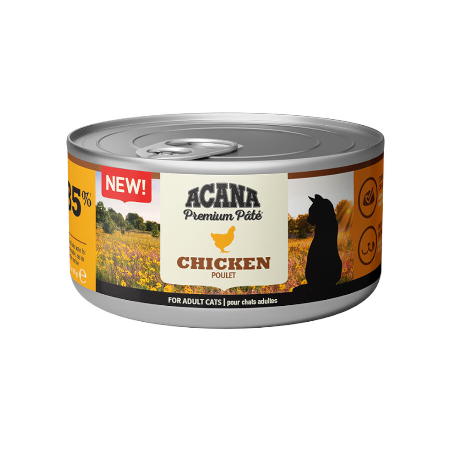 85 g Acana Premium Frango pat&ecirc; em lata para gatos, , large Imagem n&uacute;mero 1
