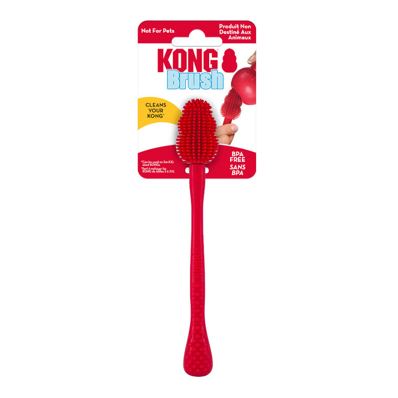 Kong Brush Limpeza de Brinquedos para cães,  Imagem número 2 Kong Brush Limpeza de Brinquedos para cães, , large Imagem número 2