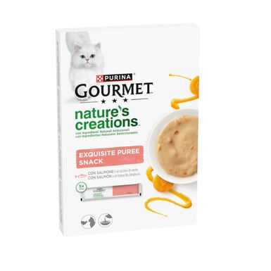 Gourmet Nature's Creations Snack Húmido de Salmão para gatos