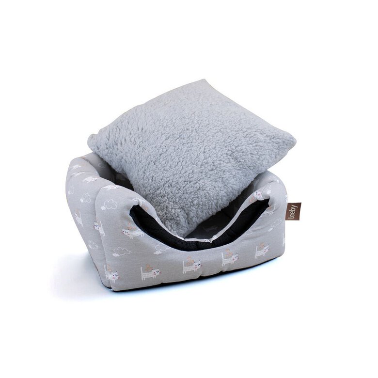 Leeby Cama Azul Claro para gatos,  Imagem número 3 Leeby Cama Azul Claro para gatos, , large Imagem número 3