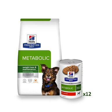 Hill's Prescription Diet Metabolic pack para cães