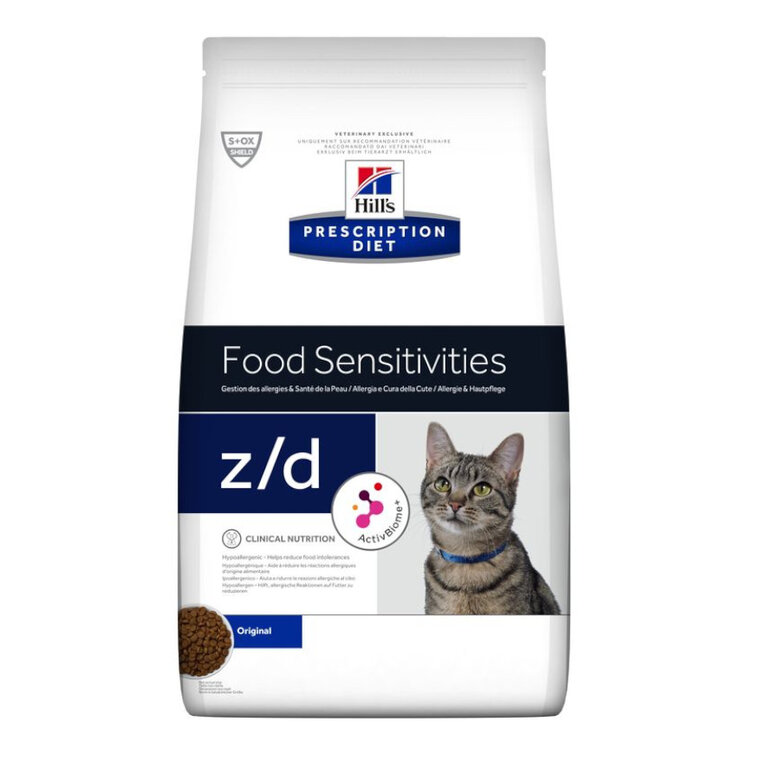 Hill's Prescription Diet Food Sensitive ração para gatos, , large image number null
