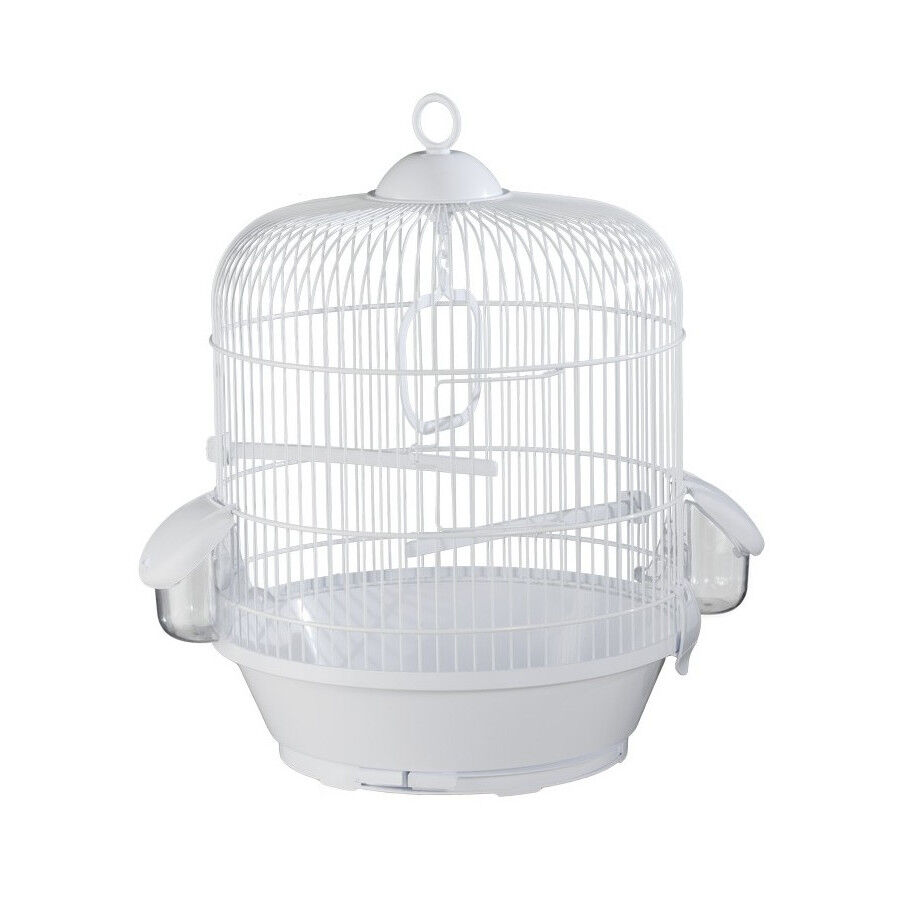 Voltreg&agrave; Gaiola Pequena Redonda Cinza para can&aacute;rios, , large Imagem n&uacute;mero 1