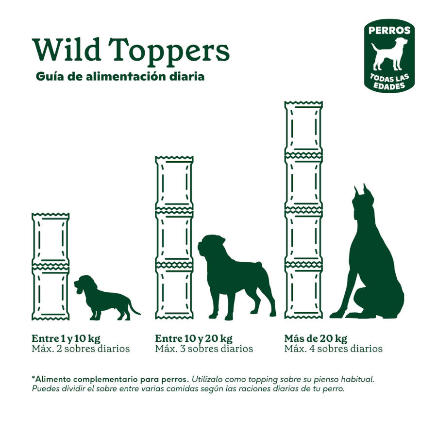 85 g Wild Balance Toppers Ternera salsa para perros, , large Imagem n&uacute;mero 7