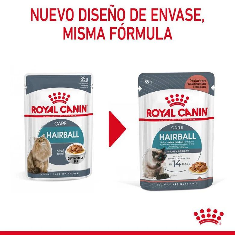 85 g Royal Canin Hairball alimento h&uacute;mido em molho saquetas para gatos, , large Imagem n&uacute;mero 10