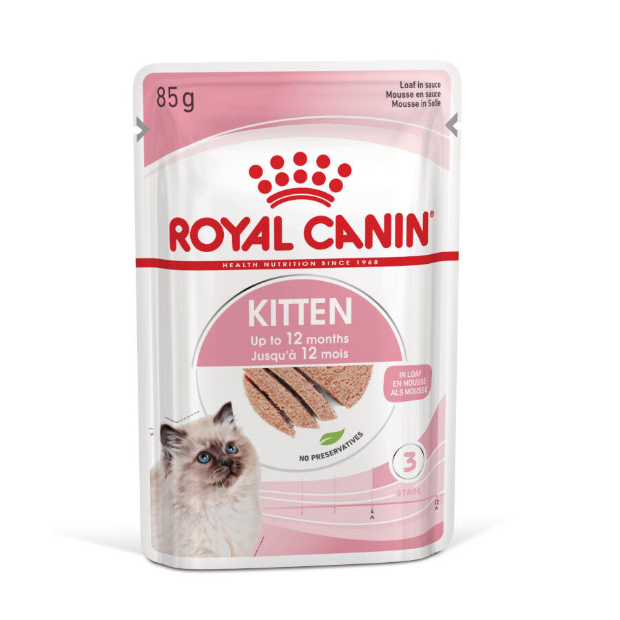 85 g Royal Canin Kitten pat&ecirc; em saquetas para gatos, , large Imagem n&uacute;mero 1
