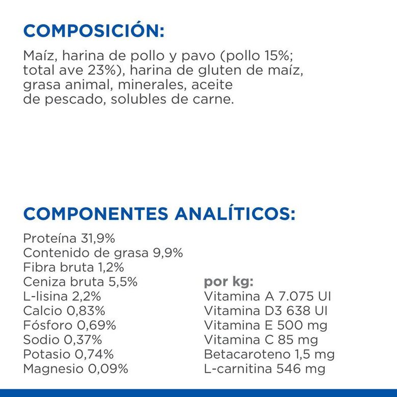 15 kg Hill's Science Plan Sterilised Adult Frango ração para gatos,  Imagem número 7 15 kg Hill's Science Plan Sterilised Adult Frango ração para gatos, , large Imagem número 7