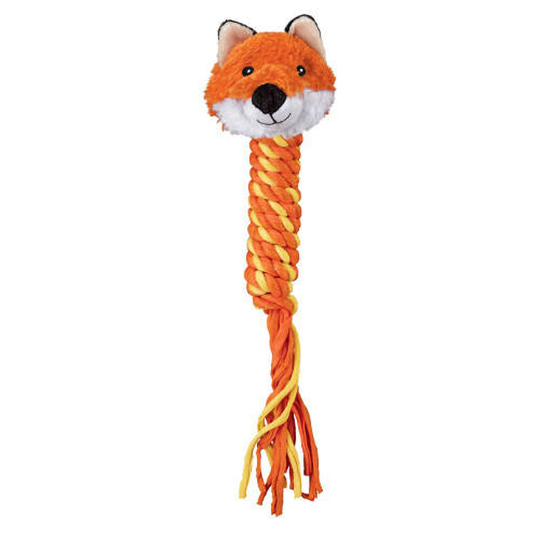 Kong Winder Fox con cuerda juguete para perros Imagem número 1 Kong Winder Fox con cuerda juguete para perros Imagem número 1