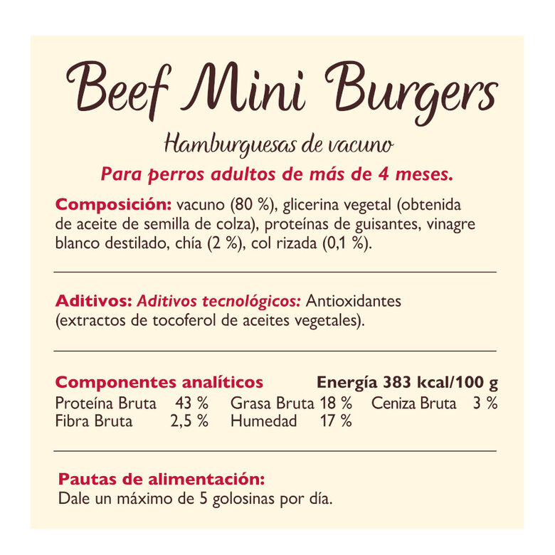 70 g Lily's Kitchen Burgers Mini para cães,  Imagem número 3 70 g Lily's Kitchen Burgers Mini para cães, , large Imagem número 3