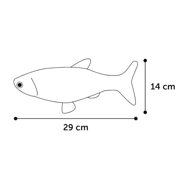 Flamingo Flounder Brinquedo em forma de Peixe Eléctrico para gatos,  Imagem número 7 Flamingo Flounder Brinquedo em forma de Peixe Eléctrico para gatos, , large Imagem número 7