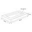 Flamingo Colette Topo Retangular cama com fecho para cães, , large Indicador imagem número 5