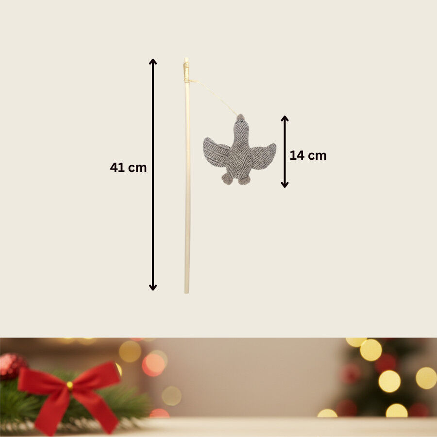 Wonder Christmas Vara com Brinquedo Pato de Natal para Gatos, , large Imagem n&uacute;mero 4