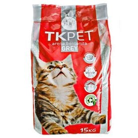 TK-Pet Areia Aglomerante Grey de Bentonite para gatos