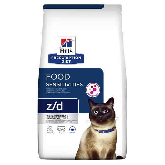 Hill's Prescription Diet z/d Food Sensitive ração para gatos, , large image number null