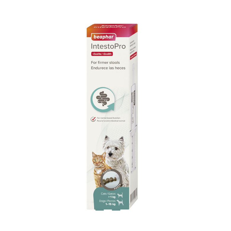 20 ml Beaphar IntestoPro Regulador intestinal em pasta para cães e gatos,  Imagem número 1 20 ml Beaphar IntestoPro Regulador intestinal em pasta para cães e gatos, , large Imagem número 1