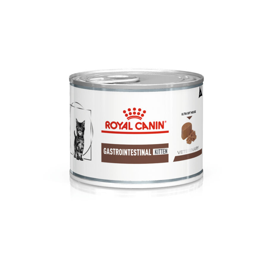 195 g Royal Canin Veterinary Gastrointestinal Mousse em lata para gatinhos, , large Imagem n&uacute;mero 1