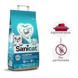 Sanicat Cumpling White Marseille Active Areia para gatos
