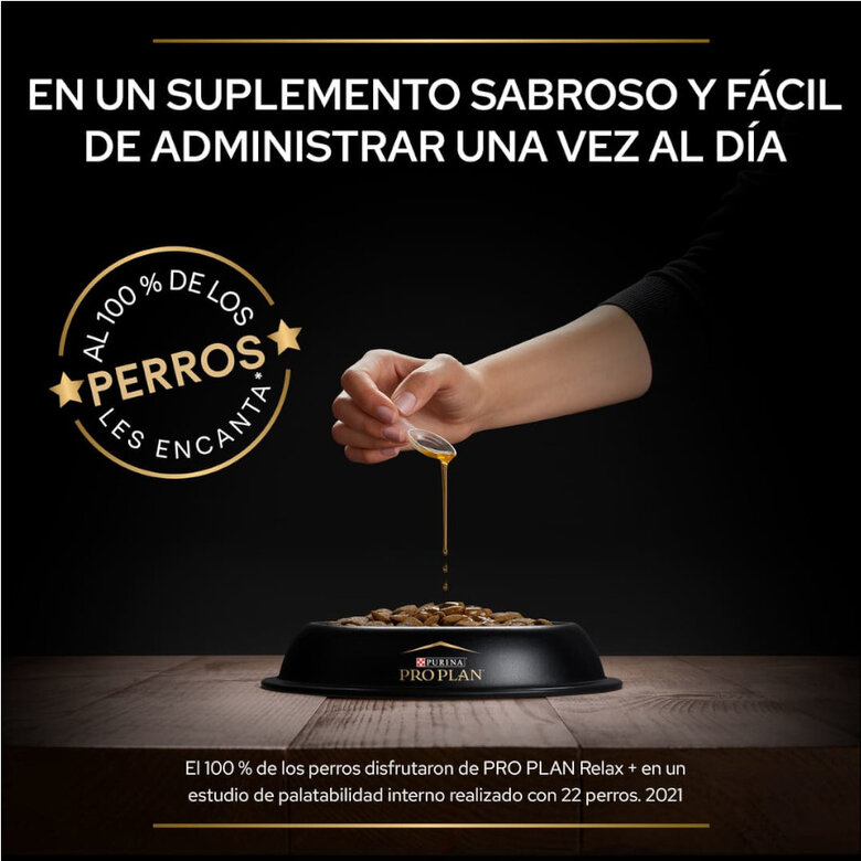 250 ml Pro Plan Relax + Suplemento Em Óleo para cães,  Imagem número 4 250 ml Pro Plan Relax + Suplemento Em Óleo para cães, , large Imagem número 4