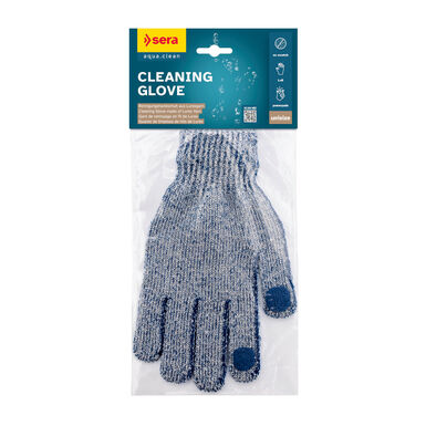 Sera Aqua Clean Lurex Thread Luvas de limpeza para aquários