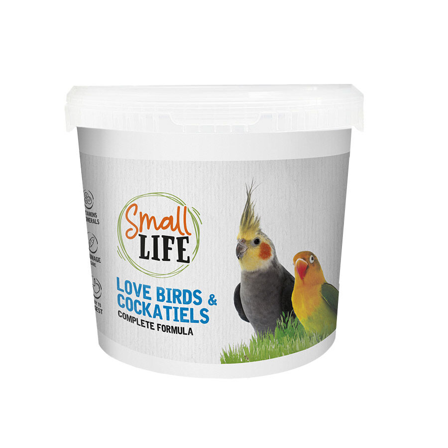 Small Life Cubo de comida para Agapornins y Ninfas 5,5L Imagem n&uacute;mero 1