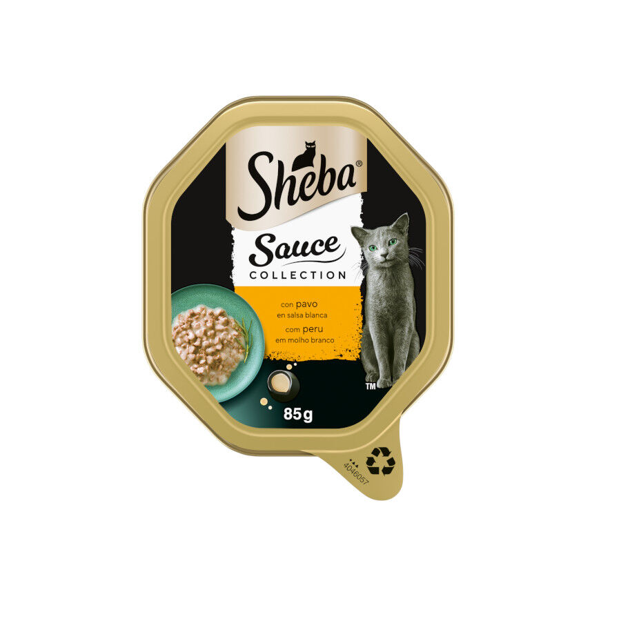85 g Sheba Tarrina en Salsa Pavo para gatos, , large Imagem n&uacute;mero 1