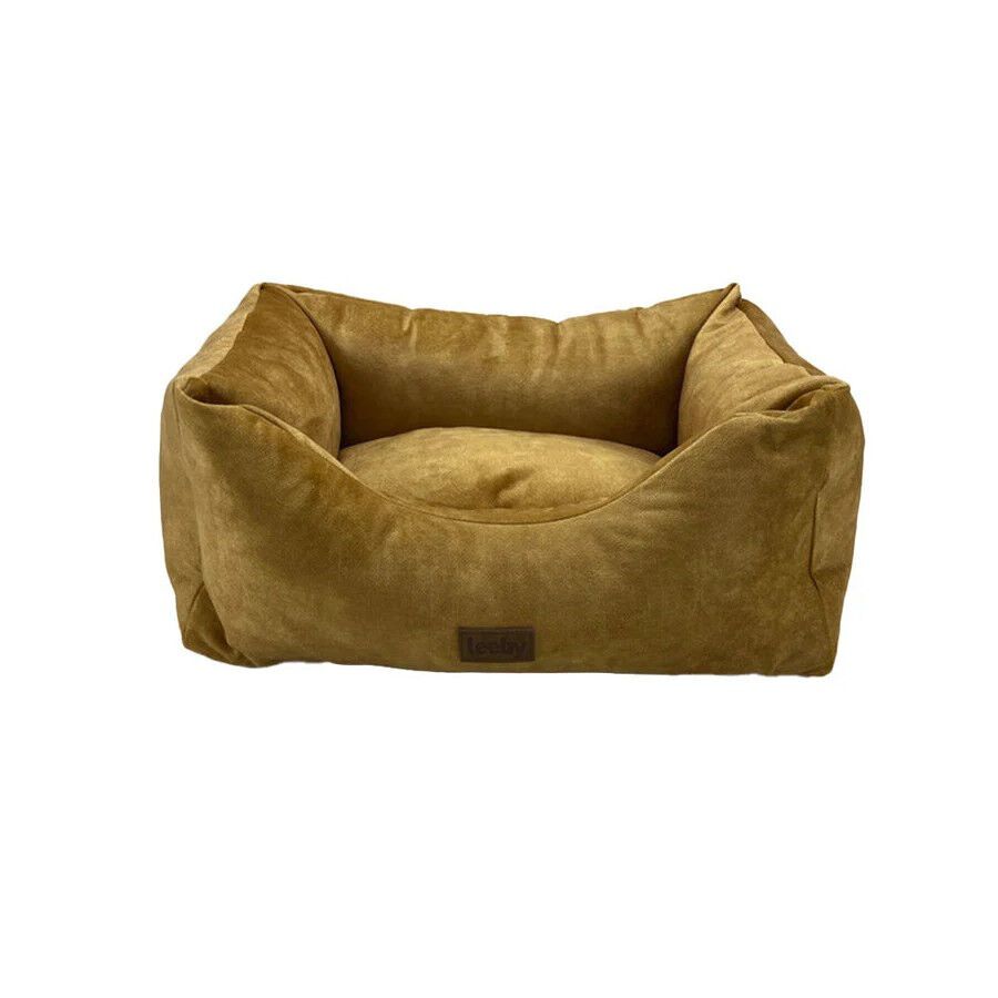 Leeby Alcofa com Capa Amov&iacute;vel e Imperme&aacute;vel Dourada para c&atilde;es, , large Imagem n&uacute;mero 1