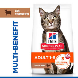 Hill's Science Plan Adult Ração de cordeiro e arroz para gatos