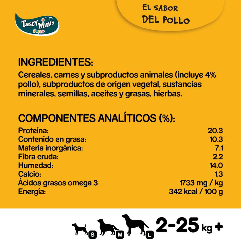 125 g Pedigree Tasty Minis Recompensas Sabor Frango para Cães Cachorros,  Imagem número 4 125 g Pedigree Tasty Minis Recompensas Sabor Frango para Cães Cachorros, , large Imagem número 4