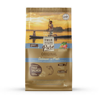 True Origins Pure Adult Mini Salmon Ração para cães