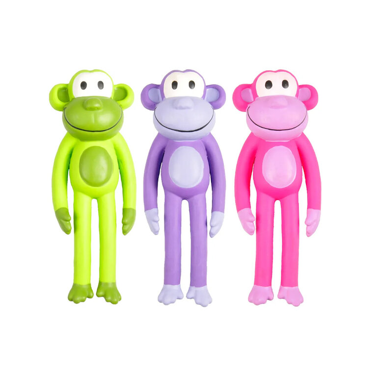 Flamingo Macaco de látex brinquedo para cães,  Imagem número 1 Flamingo Macaco de látex brinquedo para cães, , large Imagem número 1