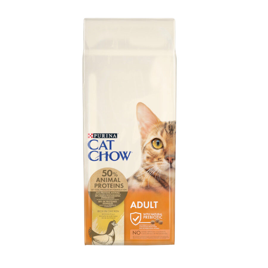 15 kg Cat Chow Adulto Frango ra&ccedil;&atilde;o para gatos, , large Imagem n&uacute;mero 1