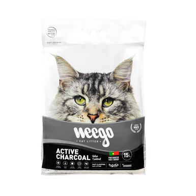 Weego Active Charcoal Areia aglomerante para gatos