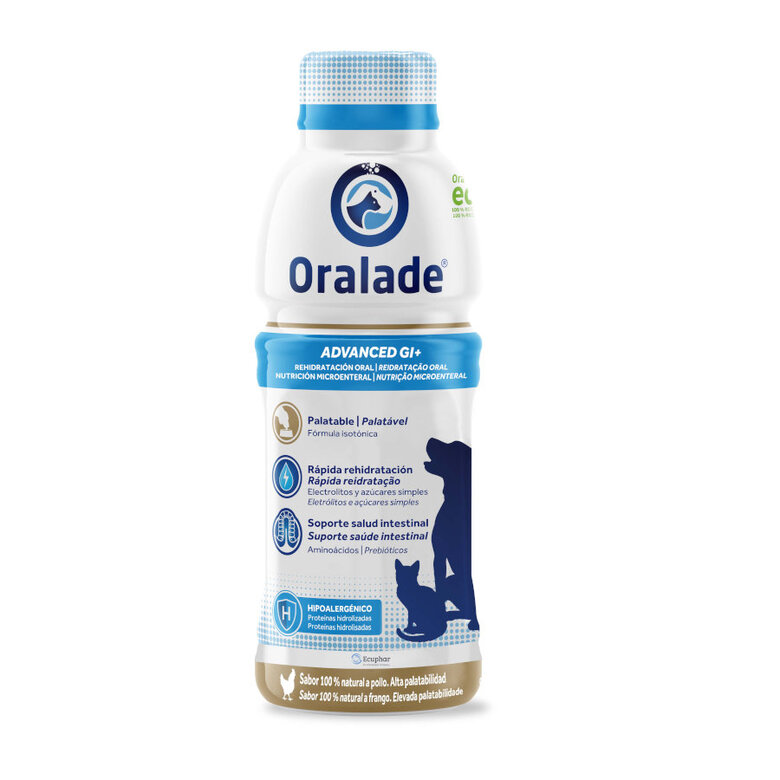 Ecuphar Oralade Advanced GI+ bebida isotônica para cães e gatos,  Imagem número 1 Ecuphar Oralade Advanced GI+ bebida isotônica para cães e gatos, , large Imagem número 1