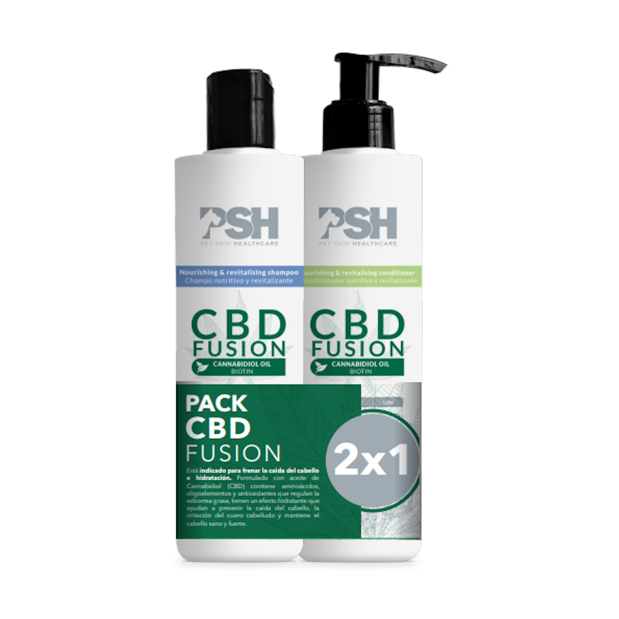 PSH CBD Fusion Champ&ocirc; e Condicionador para c&atilde;es e gatos - Pack, , large Imagem n&uacute;mero 1