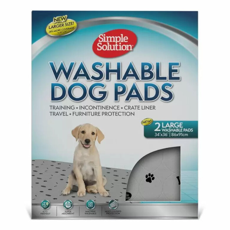 Simple Solution Tapetes laváveis para cães – Pack 2,  Imagem número 1 Simple Solution Tapetes laváveis para cães – Pack 2, , large Imagem número 1