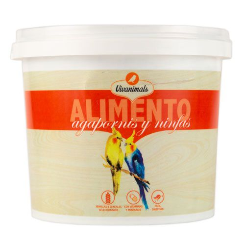 Vivanimals pienso para agapornis y ninfas. Imagem n&uacute;mero 1