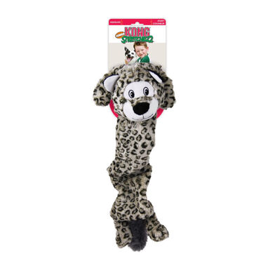 Kong Stretchezz Jumbo Leopardo de peluche para cães