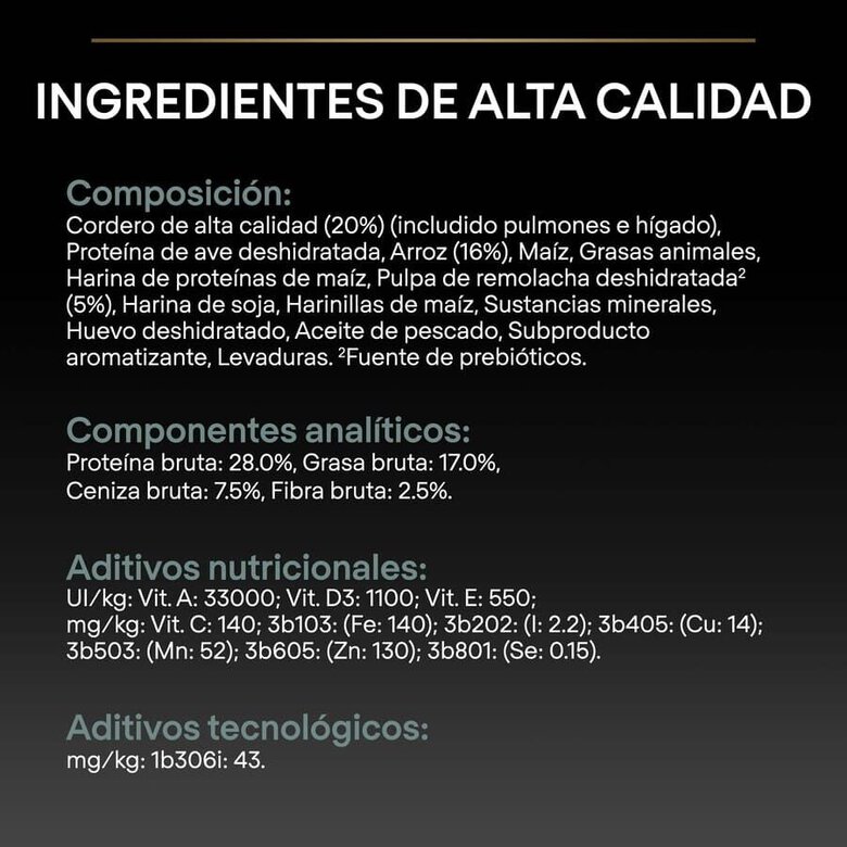 3 kg Pro Plan Adult Mini OptiDigest Cordeiro ração para cães ,  Imagem número 4 3 kg Pro Plan Adult Mini OptiDigest Cordeiro ração para cães , , large Imagem número 4