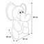 Flamingo Henny Elefante de Peluche Cinza para cães, , large Indicador imagem número 2