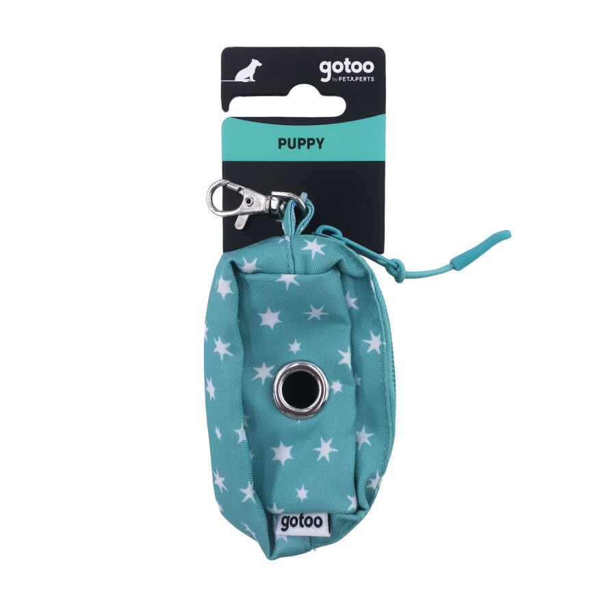 Gotoo Porta-sacos estampado verde para c&atilde;es, , large Imagem n&uacute;mero 6